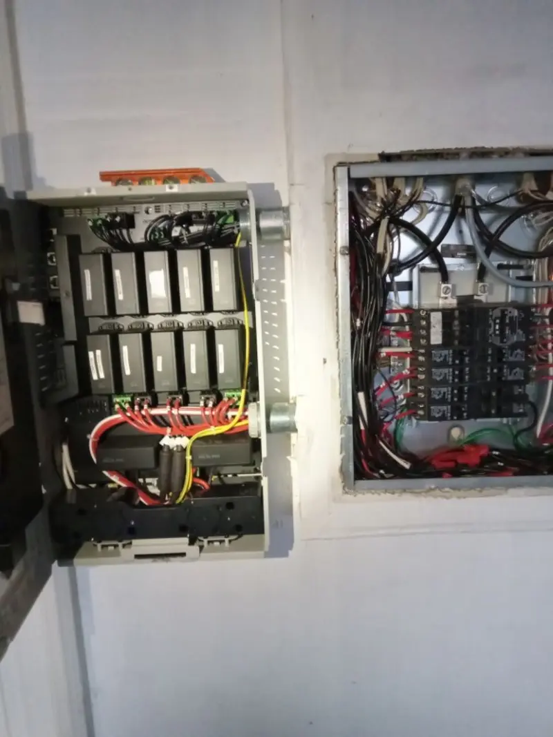 Electrical panel upgrade completed for Ring Doorbell Installation in Lincoln Park